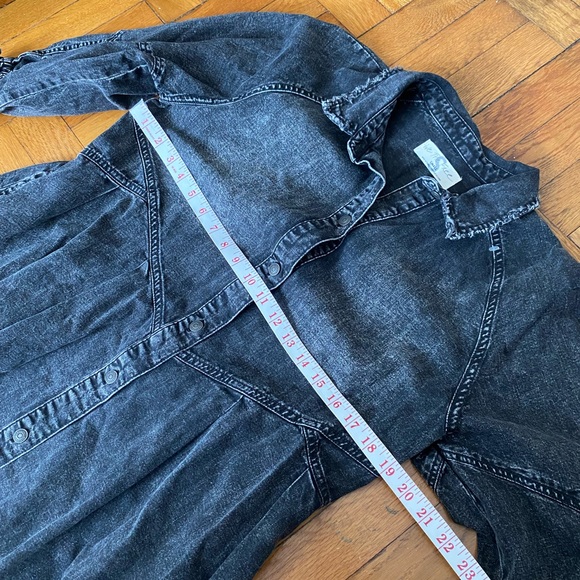 We The Free - Hannah Denim Mini Dress - Size Small - Picture 10 of 10